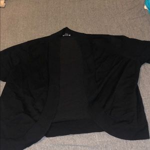 Avenue Black Short Cardigan Size 18/20